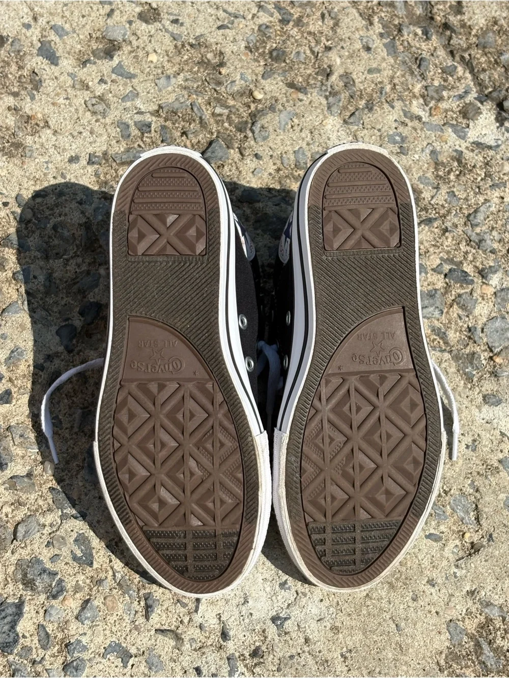 Converse Kids Black & White Low Top Sneakers